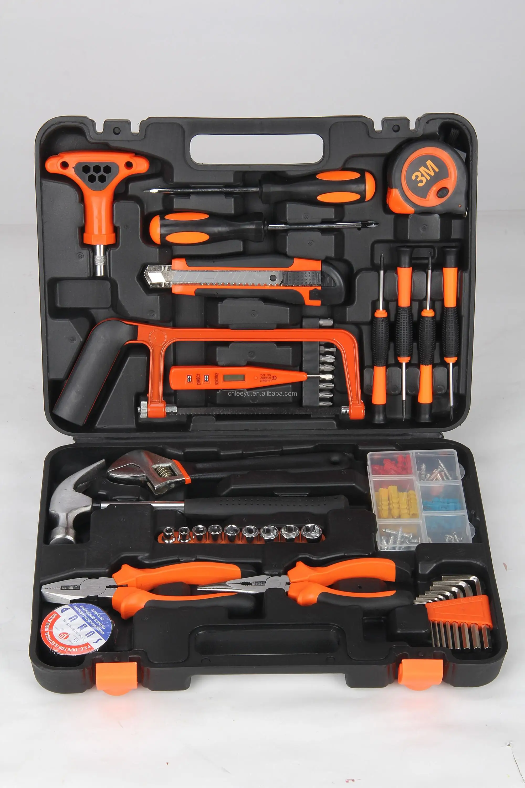 109 Pcs Hand Tools Set Tool Kit 