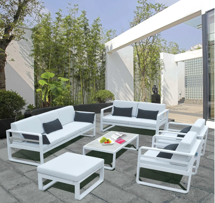 Wholesale Retailer 6pcs Latest Resort Lounge Furniture New Design