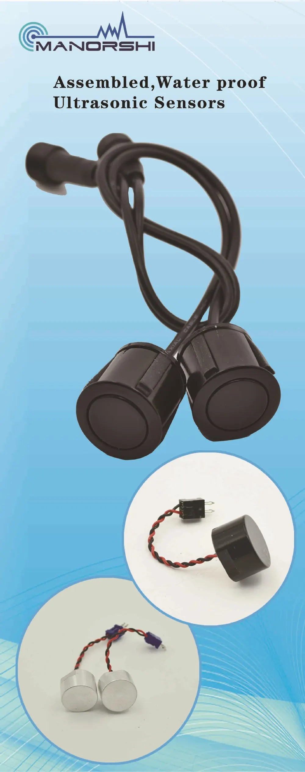 1mhz Waterproof Ultrasonic Transducer For Water Level Ranging Buy