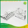 high quality Acrylic glass Logo Blocks plastic clear logo block