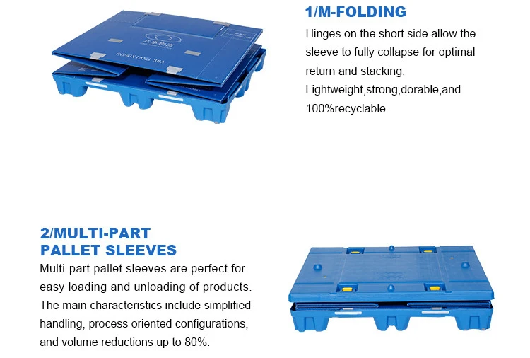 Foldable Plastic Gaylord Container - Buy Pallet Sleeve Box,Plastic ...