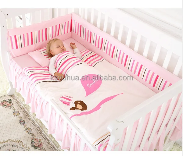 baby bed pink