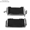 FIT SUZUKI RM125cc 2 stroke 01-08 Hi-performance Aluminum Super Cooling Radiator Car