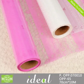 coloured plastic wrap