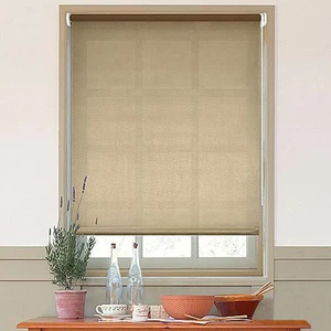 white solar window shades