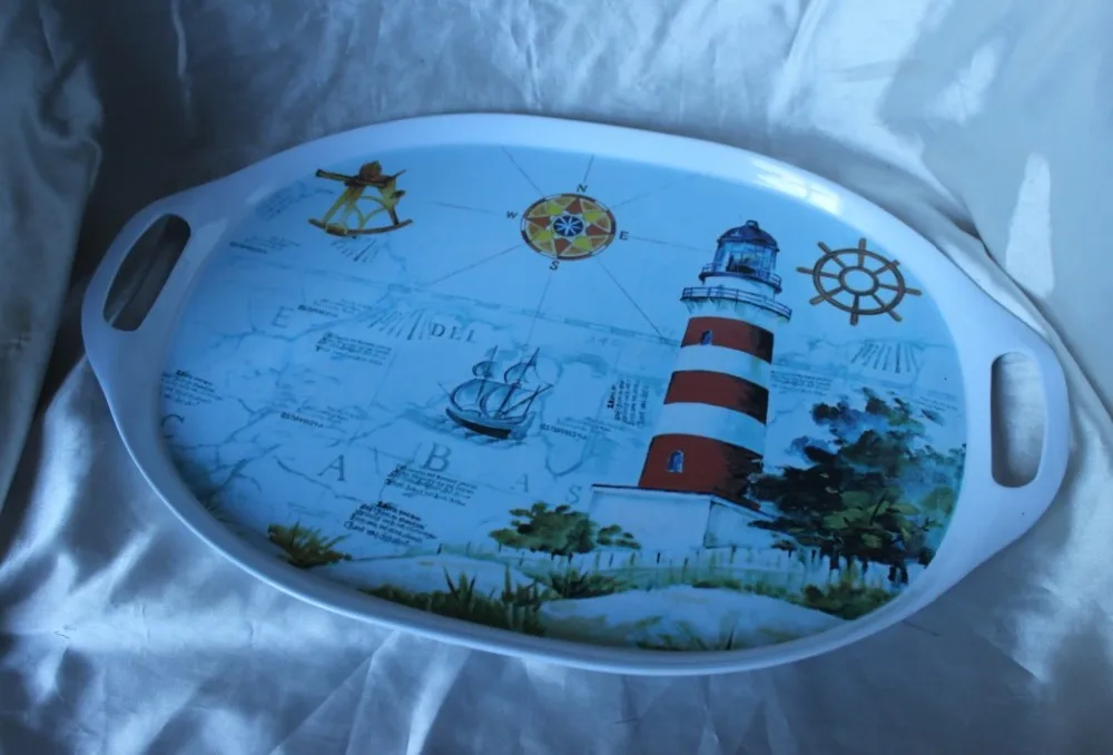 19.5inch melamine tray