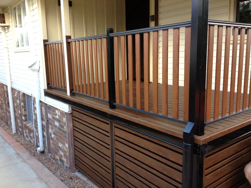 Aluminium Wood Grain Fence Wooden Fence For Balcony Buy Wooden Fence For Balcony Wooden Fence For Balcony Supplier Wooden Fence For Balcony Factory Product On Alibaba Com