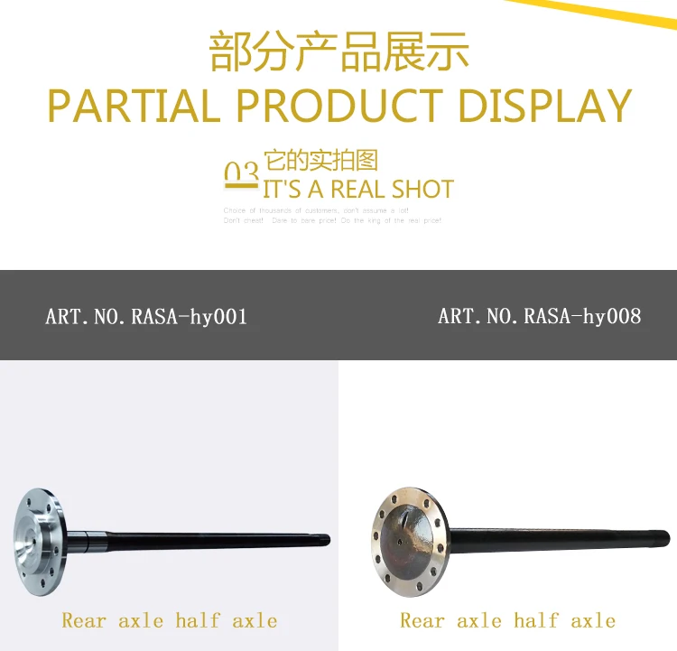 Rear Axle Shaft 423110k020 For Toyota Hilux Kun15 Rh Rear Wheel Axle