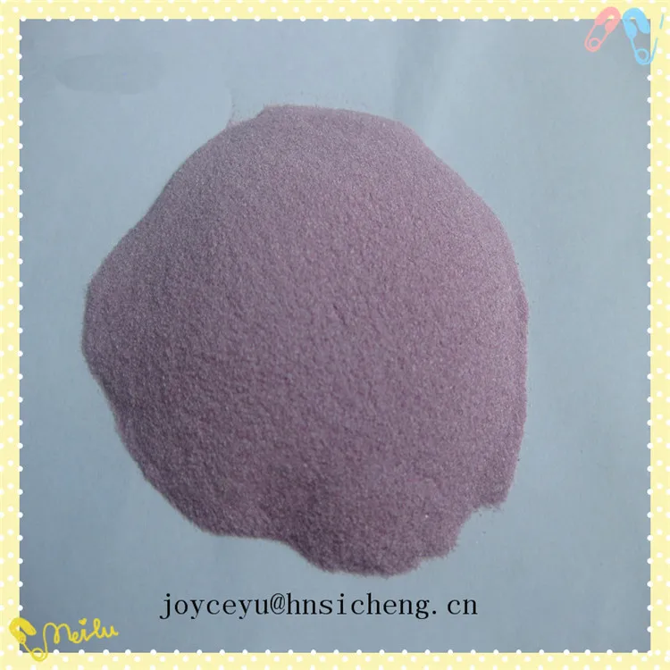 High purity pink fused alumina/chrome corundum abrasive for polishing and grinding