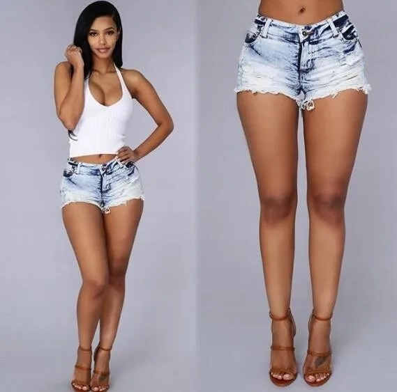 women's cargo denim shorts