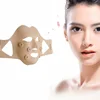 Ultrasound activated led vibrating facial mask massage cover for gift