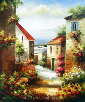 High Quality Home Decor Great Artwork Handmade Oil Paintings Yz-10
