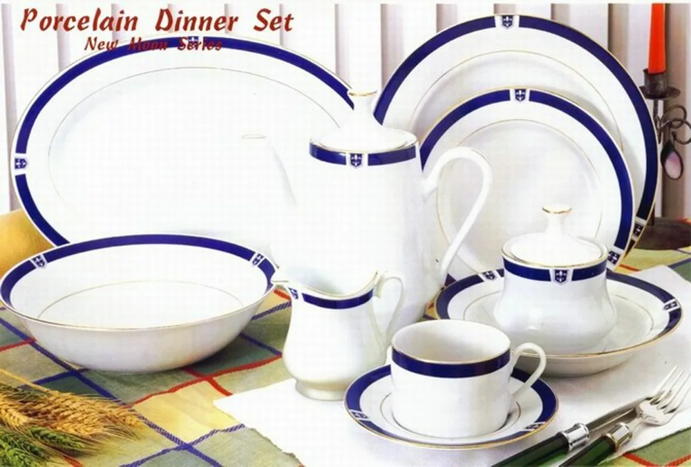 Moroccan Dinner Set,Porcelain Tableware,Mexican Porcelain Dinnerware