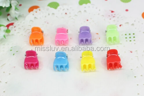 baby hair claw clips
