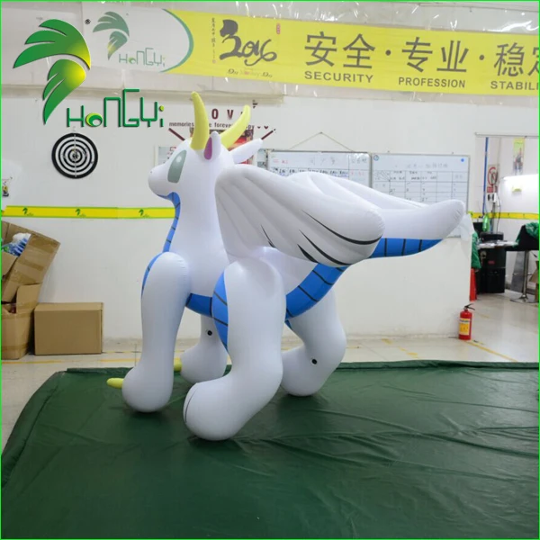 Hongyi Inflatable Cloud Dragon,Inflatable Standing Dragon Rider Models