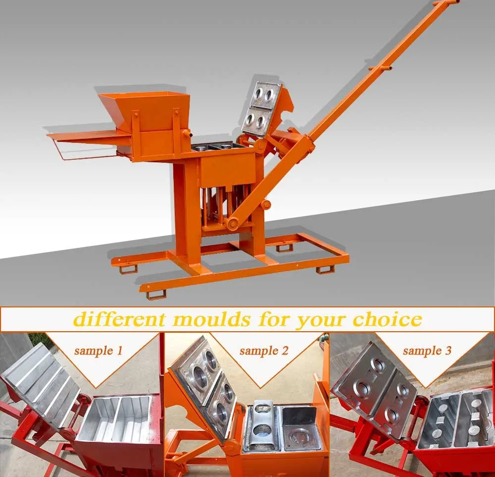 Manual Types Of Face Bricks Making Machine India - Buy Chinese Small