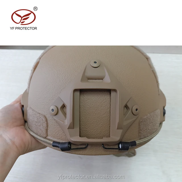 nij iiia military helmet tan color fast helmet kevlar