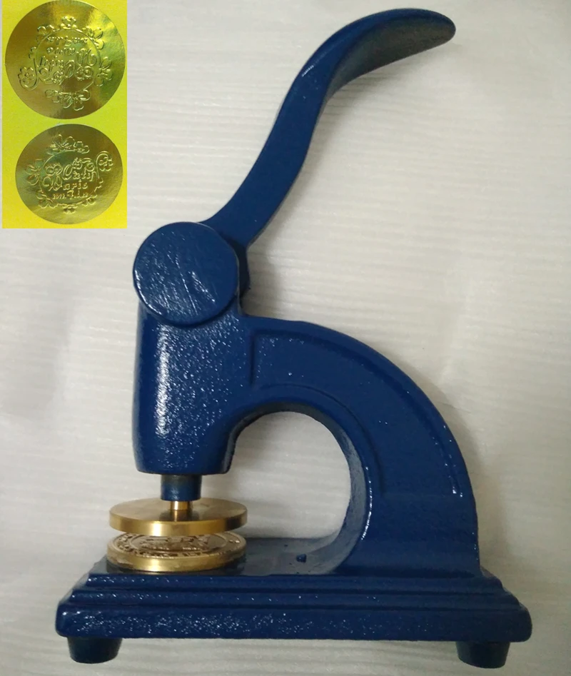 Medium Custom Embossing Seal Embosser Manual Press Buy Embossing Seal