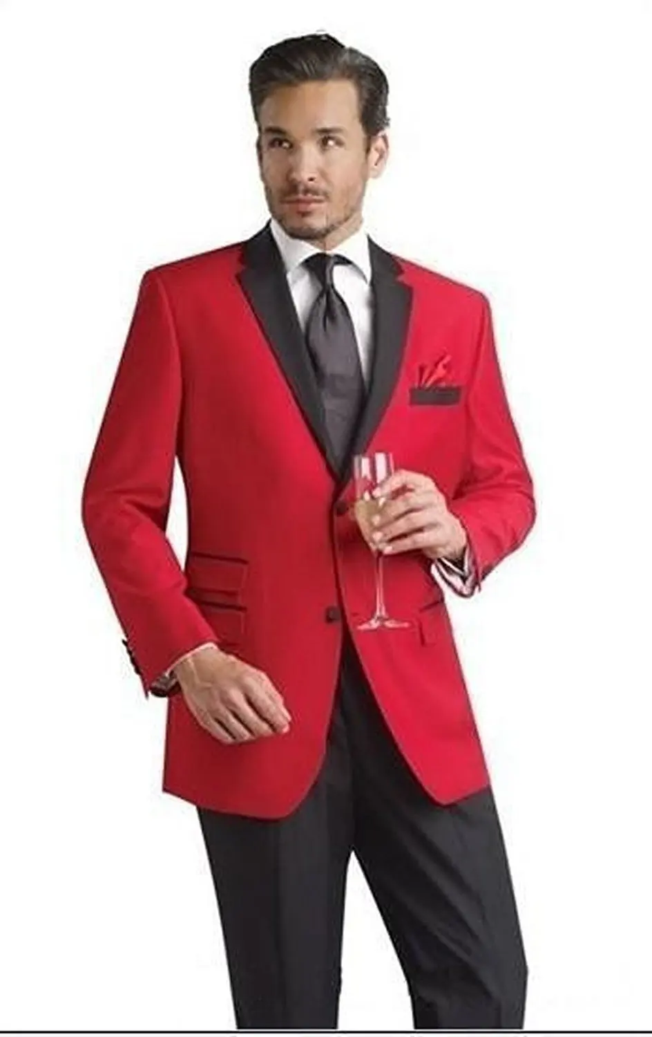 Мужчина в Красном костюме