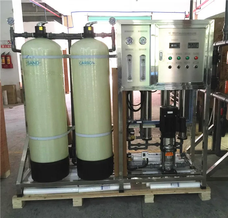 1000l/h Ro Process Drinking Water Treatment Equipment/pure Water Production Machine Buy