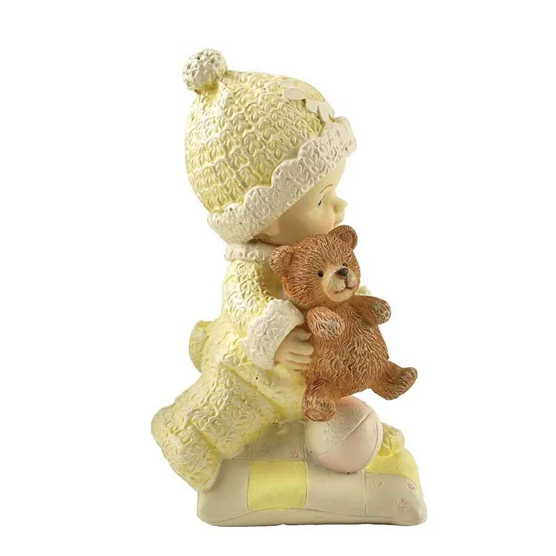 Existing Mould polyresin baby shower fairy figurines for birthday gifts