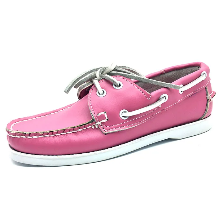 Women Pink Boat Shoes For Sale With 2 Eyelets Shoes Buy Women Pink