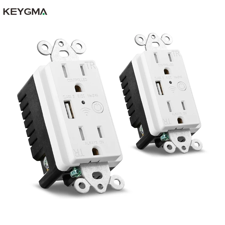 Keygma Smart Outlet Google Home Controlled Receptacle Socket Buy Google Home Smart Outlet
