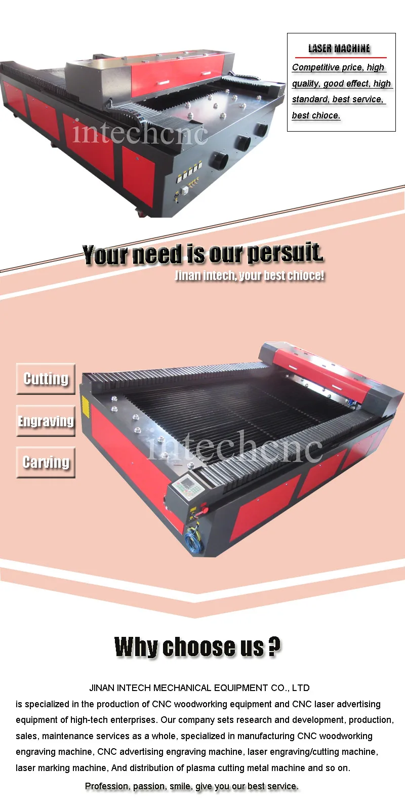 Laser metal and nonmetal cutting machine/laser cutting machine acrylic/mini craft laser cutting machine