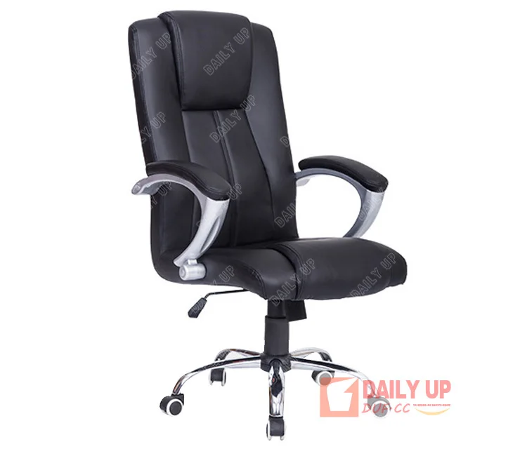 Comfortable Executive Chair Height Adjust PU Office Chair Senior PU Swivel Chair For Office