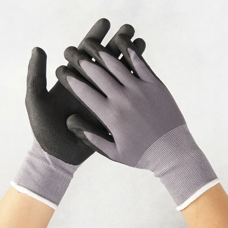 The Factory Of 15g Urtrafine Spandex Gloves Nitrile Coated Work Gloves Buy 15g Urtrafine