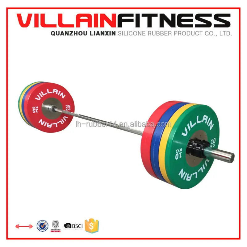 rubber bumper plate set