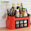 Amazon Top Sellers Multi-function Large capacity kitchen tool plastic kitchen tools spice jar set/spice rack set