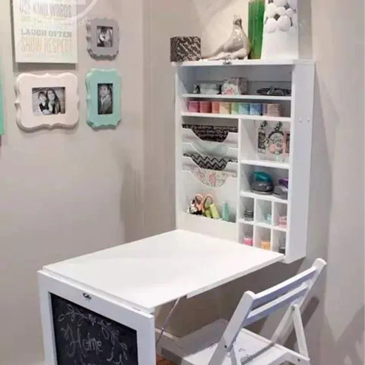 wall mounted kids desk