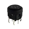 Mini Illuminated Momentary Pushbutton With Blue Power Symbol Cap
