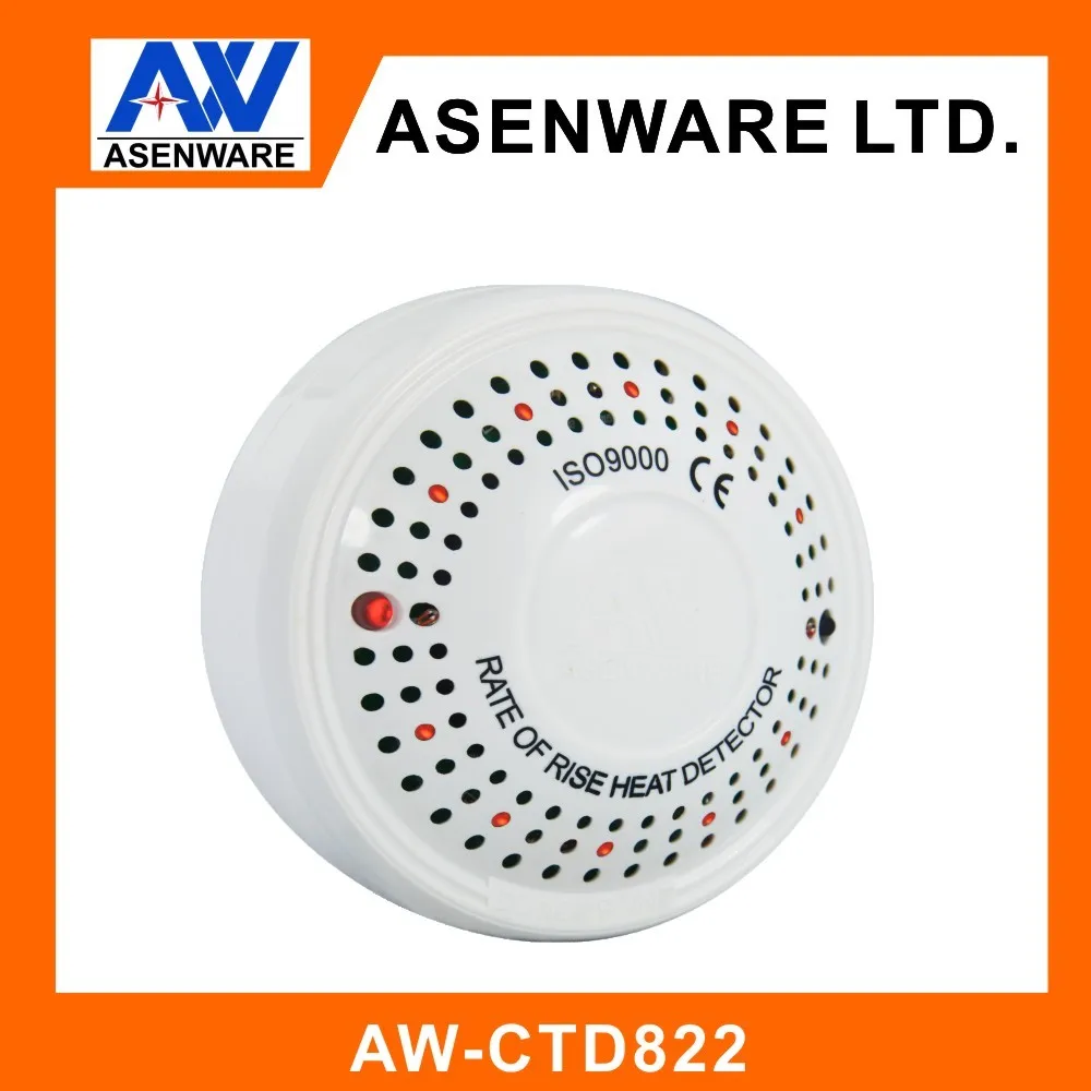 Cheap price Conventional Network wired Heat Detector for Fire Alarm with strobe sounder