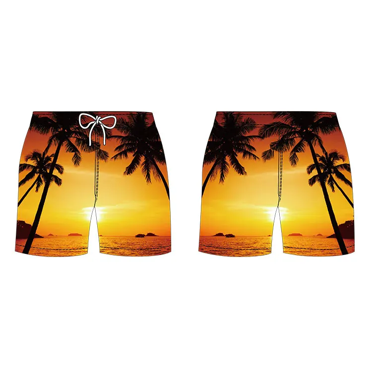 Men Beach Shorts Board Trunks Shorts Casual Quick Drying Male Swimwear Swimsuits