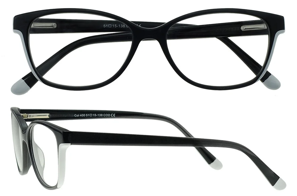 New Model Eyeglass Frame Italy Designer Lentes Laminating Patterns