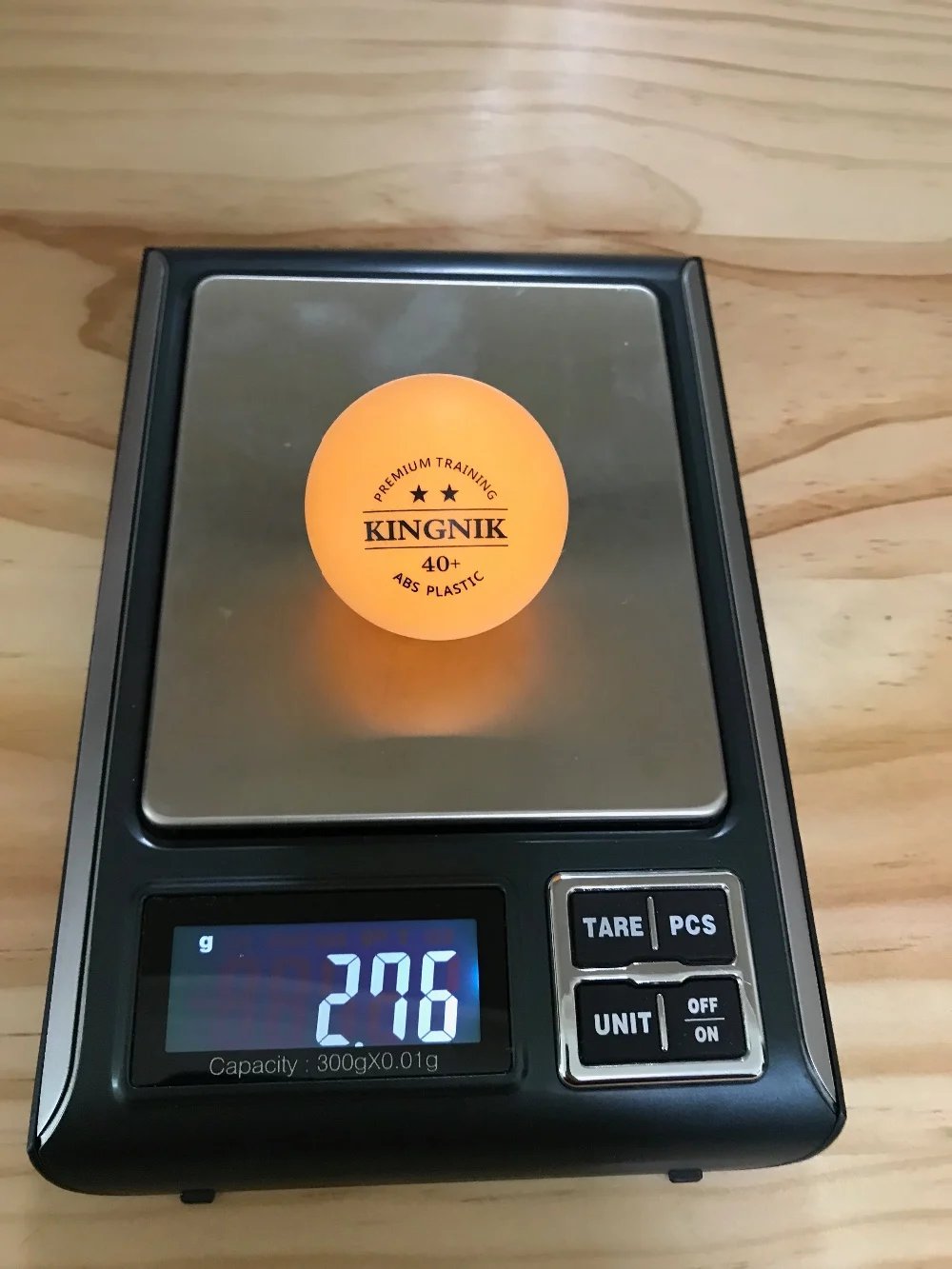 Kingnik 2 Star Premium Training Orange 40+ Plastic Table Tennis Ball