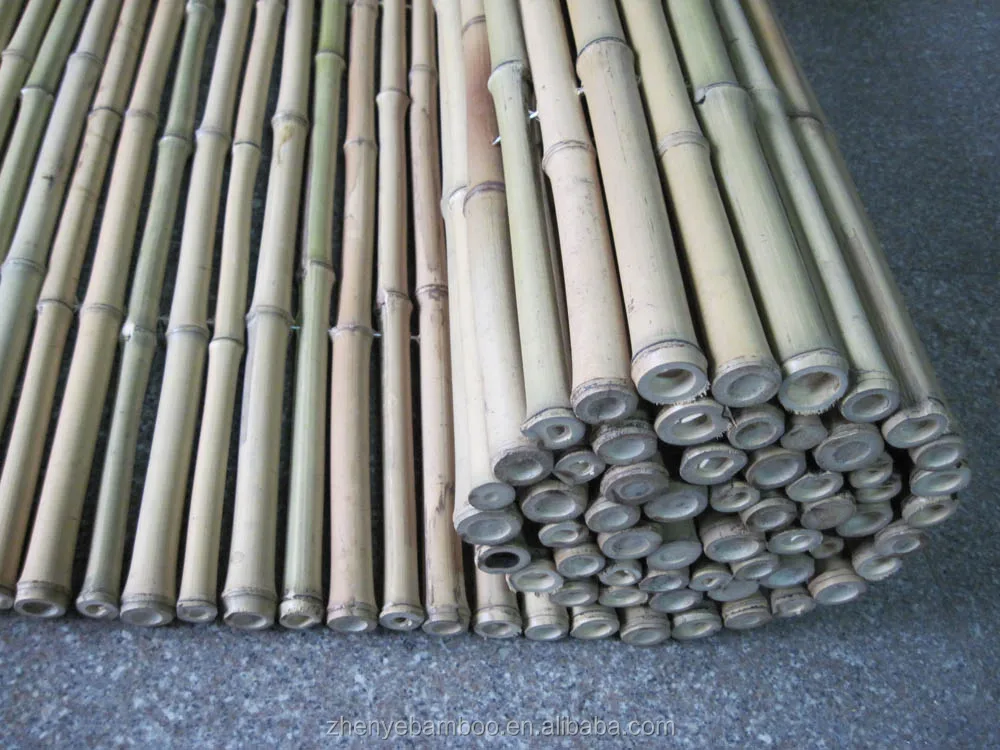 Top Sales ! Zy2010 Natural Bamboo Rollup Fence Bamboo Fence Rolls