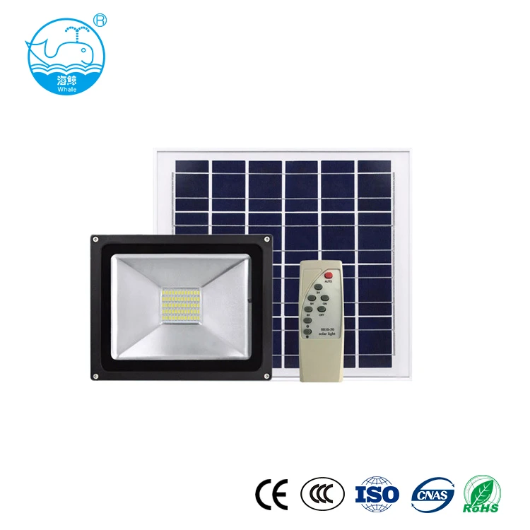 Solar Power Cob 20W Floodlight 20Watt Led Flood Light With Light Control And Remote Control