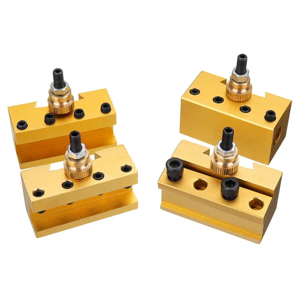 Quick Change Post Holder Kit 9pcs 3//8/" Boring Bar Turning Tool CNC Lathe K0F0