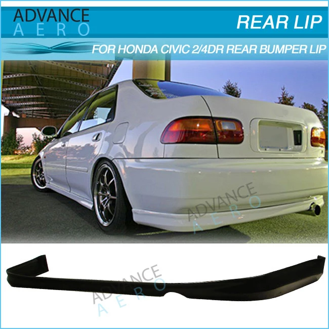 for 92 93 94 95 honda civic 2 4 door tr style pu rear bumper lip spoiler bodykit buy for 92 93 94 95 honda civic 2 4 door rear bumper lip tr style for 92 93 94 95 honda civic 2 4 door tr