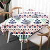 2019 New Design Geometry Irregularity Pattern Printed Personalized Resistance To Dirt Polyester Tablecloth