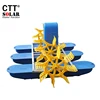 Feili Plastic 1hp fish pond paddle wheel aerator floating water pump