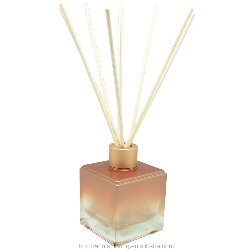 6oz Essential Oil Diffuser Bottles With Gold Collar Diffusers Reeds