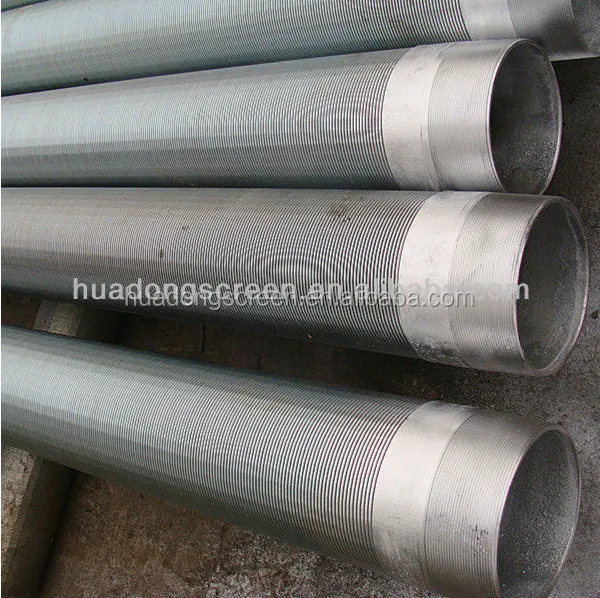 product-600-598 10 Inch 0.5mm Slot Stainless Steel 316 Johnson Strainer Screen Filter For Drilling Well