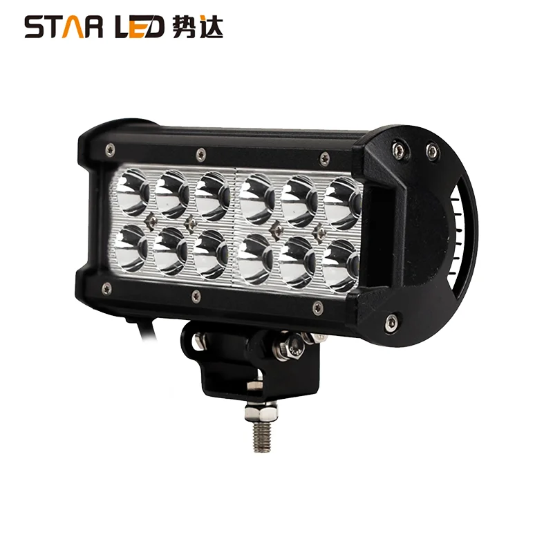 Walmart certified 36W motorcycle led driving lights led light bar for cars