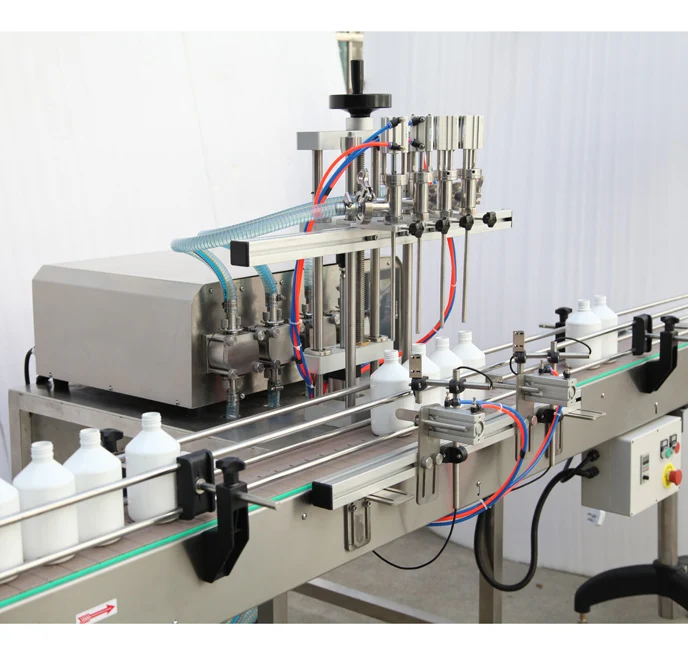 自動瓶子單或多頭液體灌裝機,自動數字單頭四頭液體灌裝機