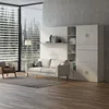5 years warranty apartment wooden modern folding sofa wall bed