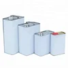 F-style Mini Chemical Square Engine Oil Metal Tin Can